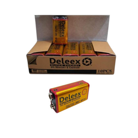 BATERIA 9V DE CARBON - DELEX